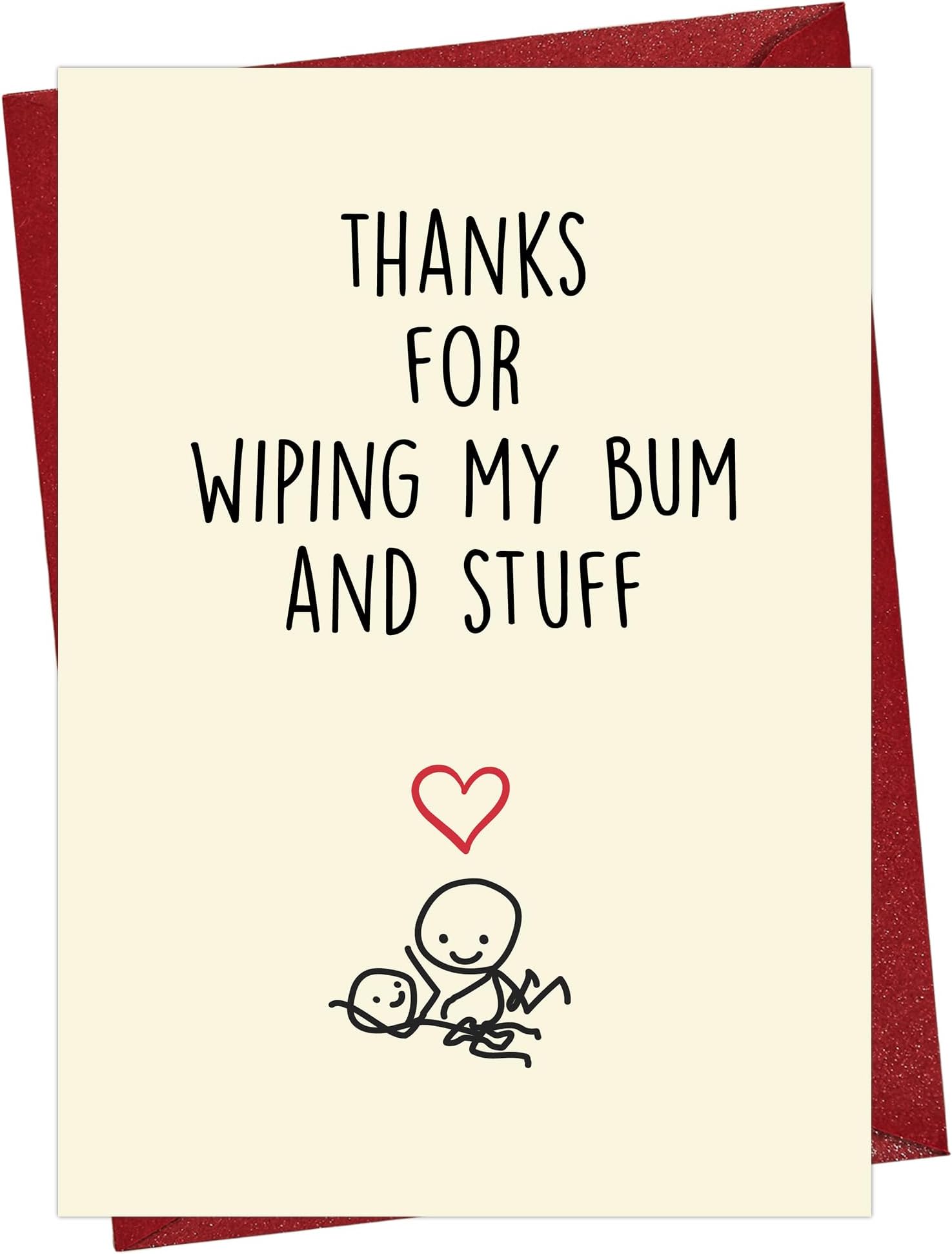 Cheerin Funny Mother's Day Card for Parents – Hilarious Cards for Mom and Dad - Birthday Card for Mom from Daughter or Son – Happy Birthday Papa Gifts