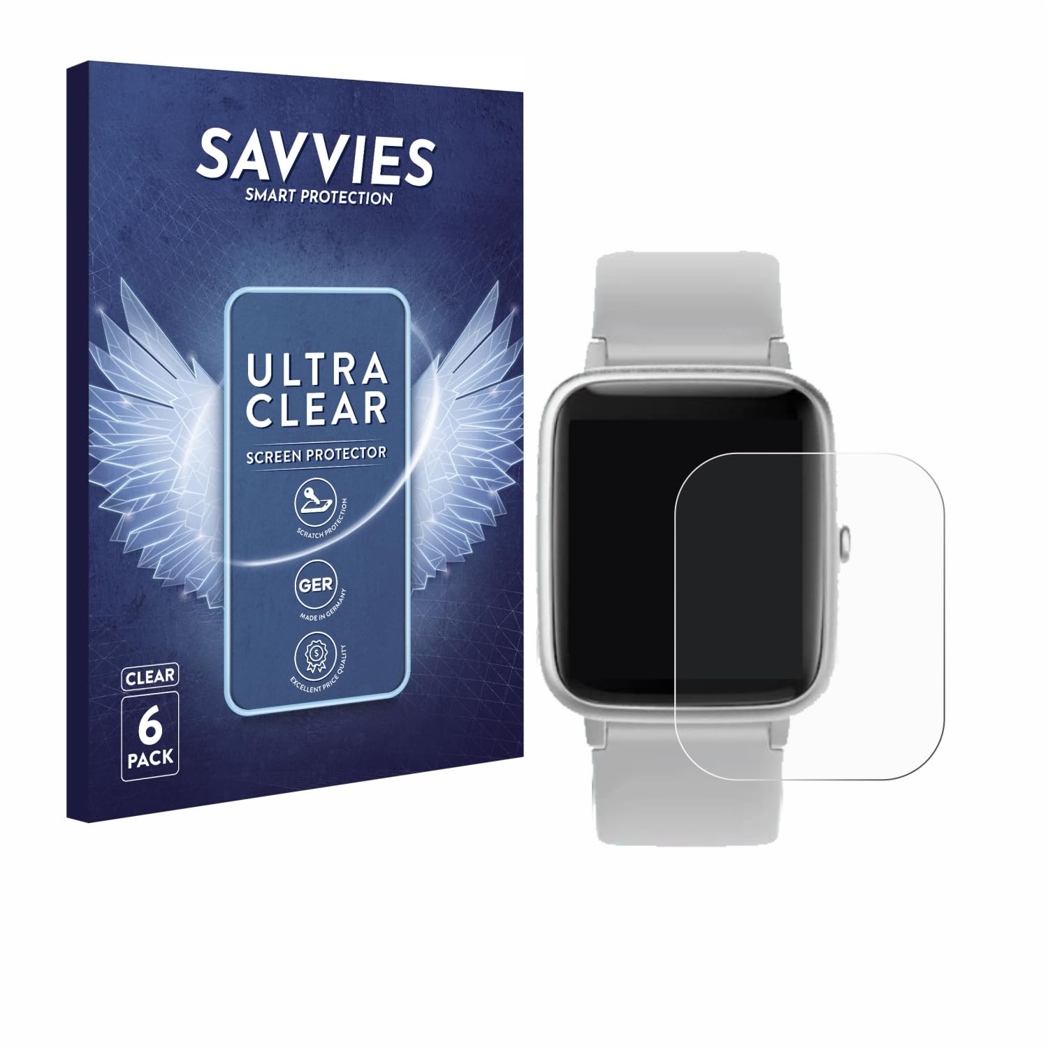 savvies 6 Pezzi Pellicola Protettiva per Denver SW-164