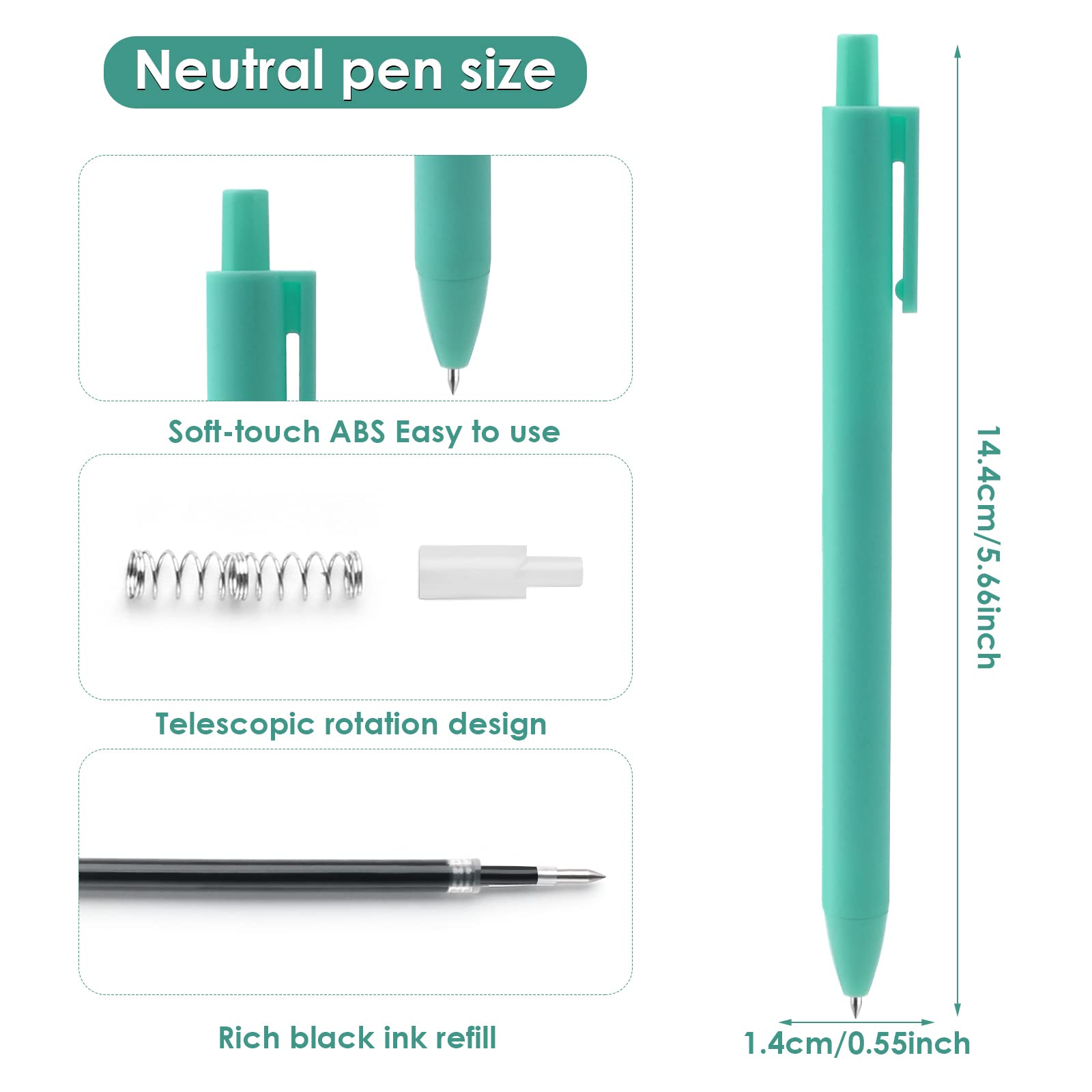 Grabie Stylos Pinceaux à Double Pointe (pointe Biseautée De 3