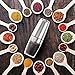 Electric Gravity Salt and Pepper Grinder Set Tesedao Salt Pepper Mill Electric Spices Manual Spice Adjustable Coarseness One-handed Operation Suitable for Grinding Pepper, Himalayan Salt, Spices