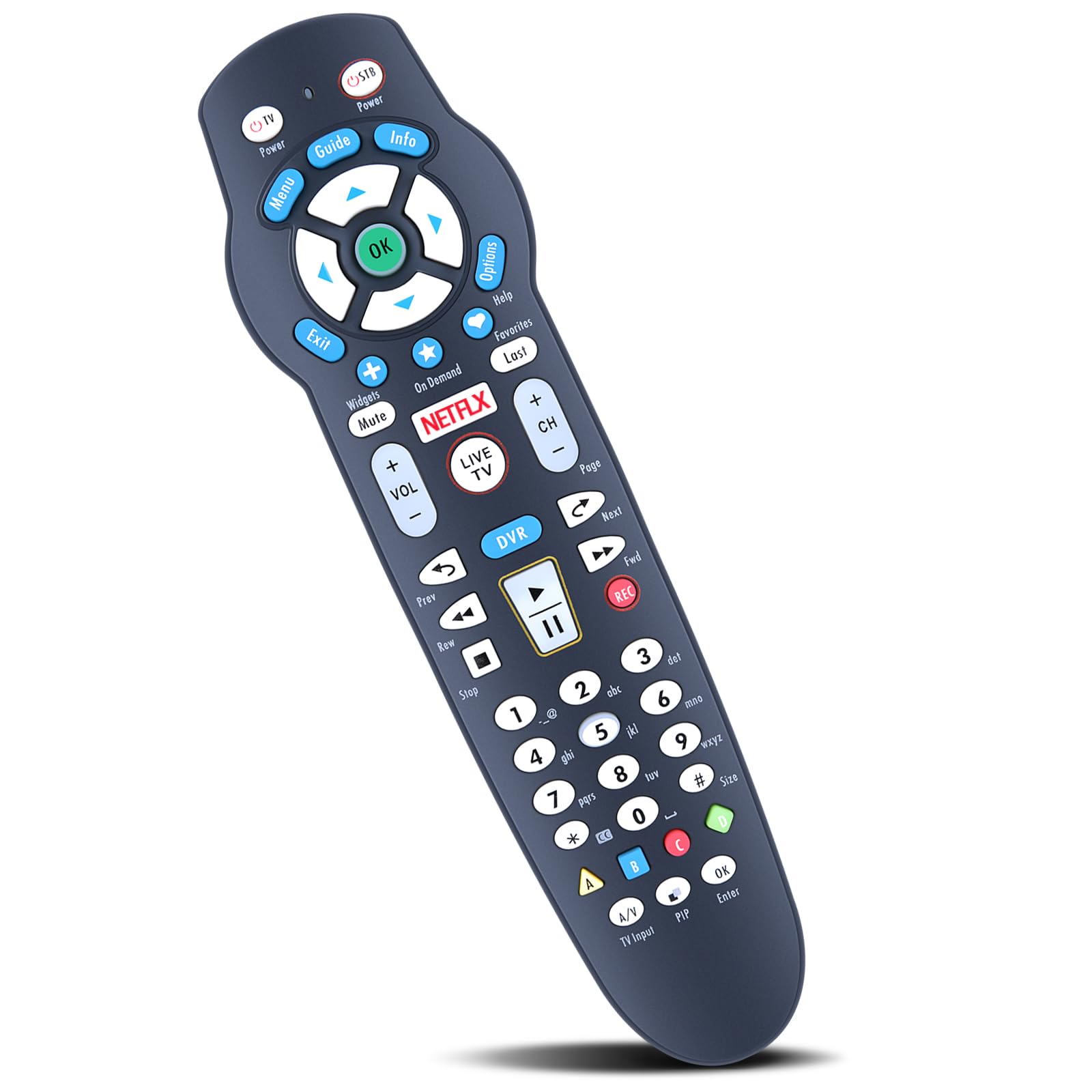 Télécommande Frontier FiOS TV ZWP commande de remplacement Verizon P265v - 8