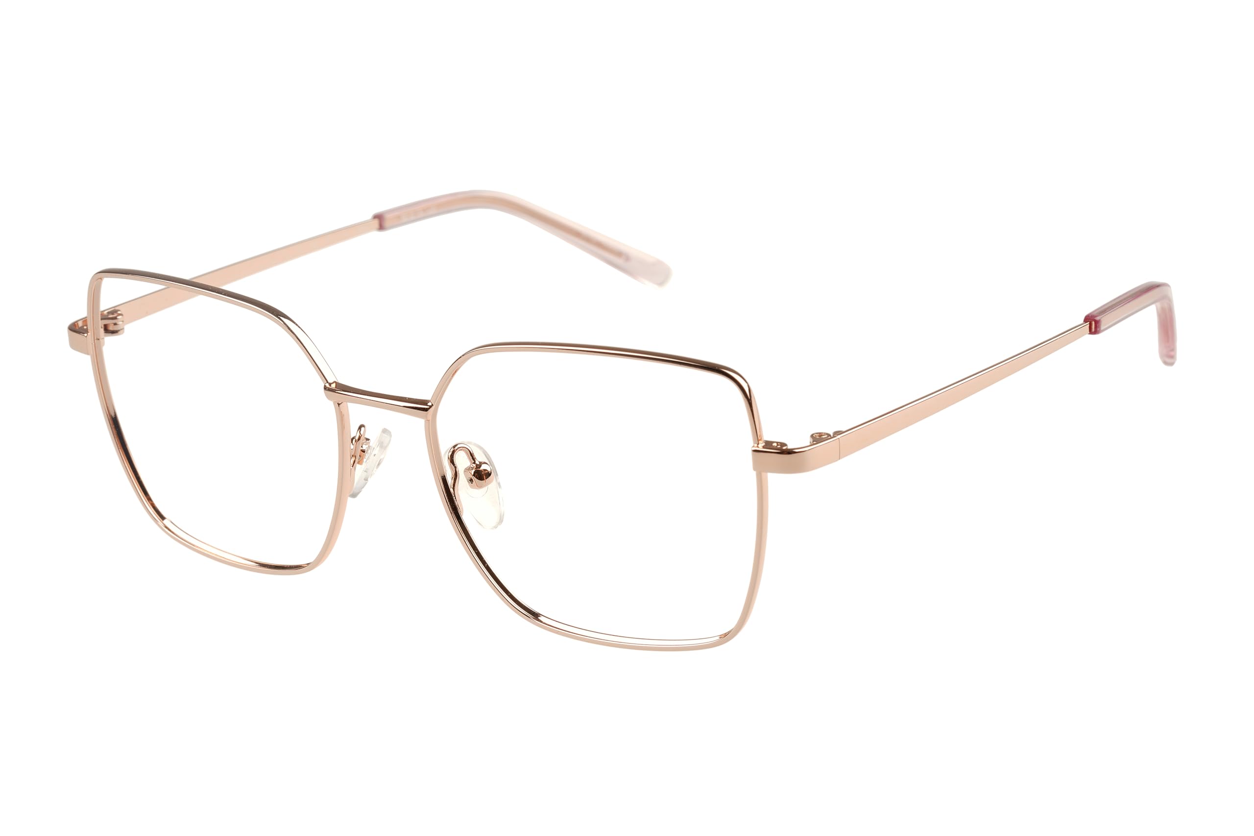 DAKOTA Brille mit Sehstärke für Damen quadratisch Metall