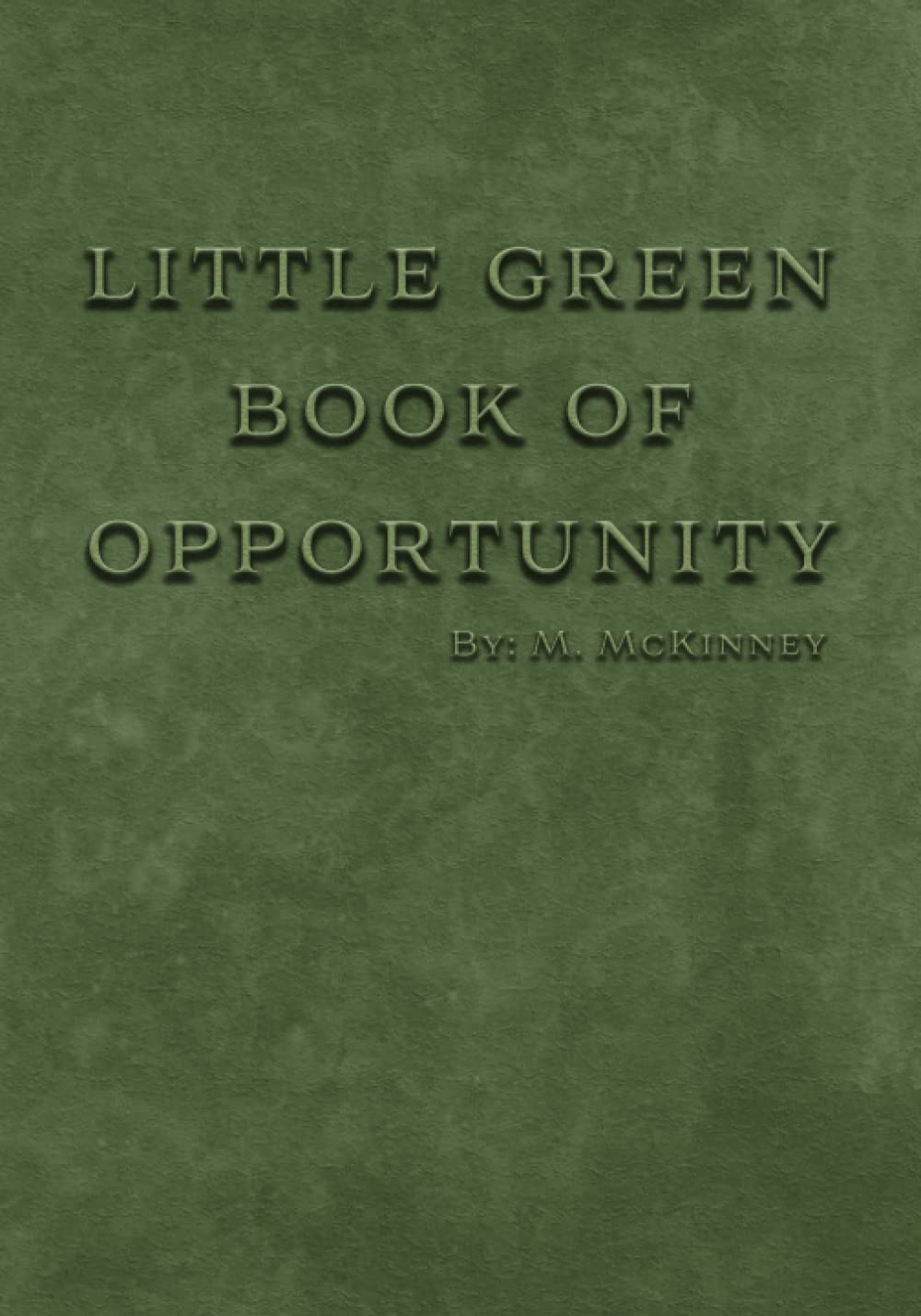 Little Green Book Of Opportunity: Lead Tracking for Real Estate Agents