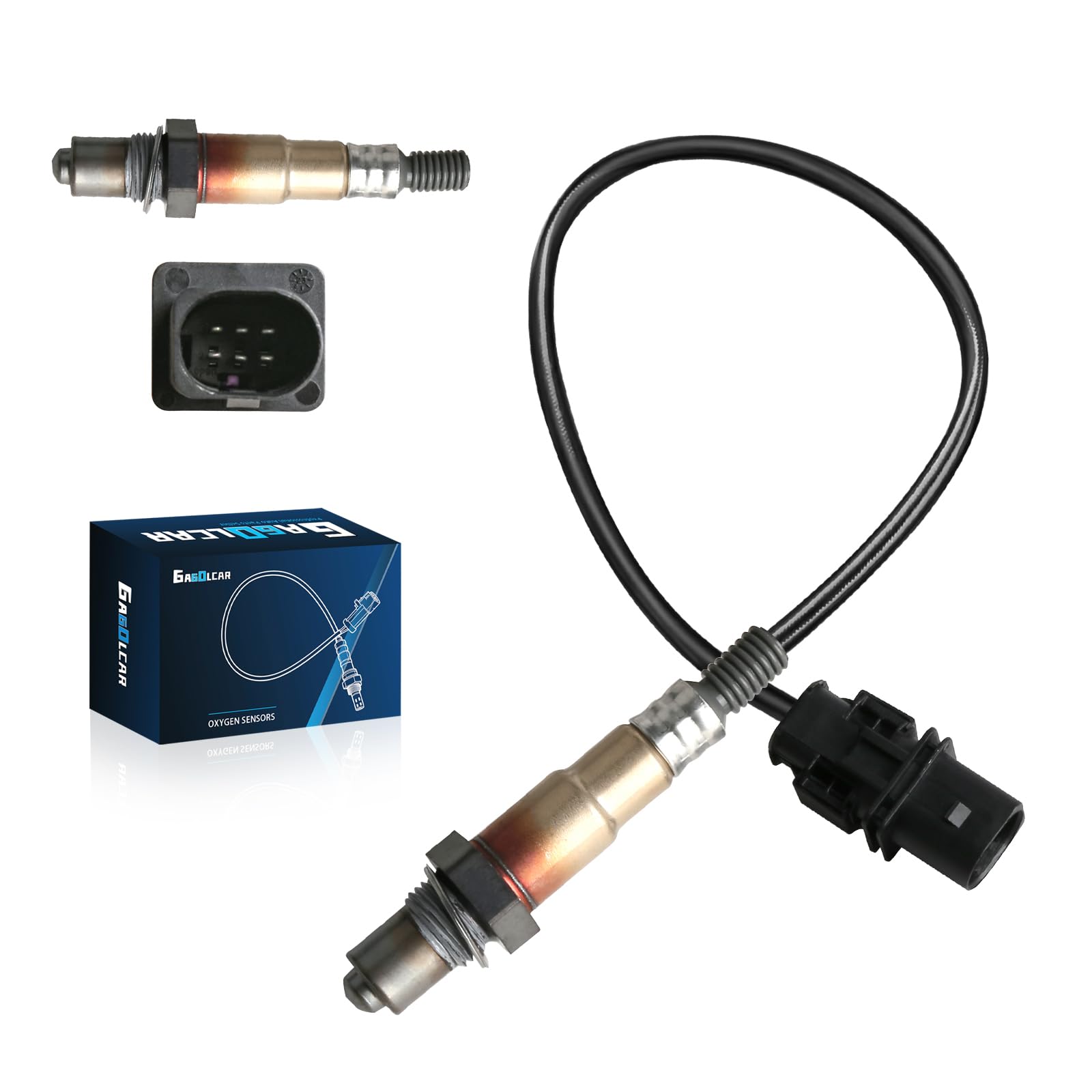Oxygen Sensor Upstream Compatible with Elantra Kona Tucson Veloster Sonata & Transit-150 Focus Escape & More Replace # 17066