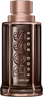 Hugo Boss The Scent Parfum – Ambery Men's Cologne – With Notes of Ginger, Maninka Fruit, Iris & Leather Accord – Luxury Perfumes for Men – Long Lasting Fragrance