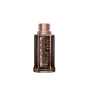 Hugo Boss The Scent Parfum Ambery Men's Cologne With Notes of Ginger, Maninka Fruit, Iris & Leather Accord Luxury Perfumes for Men Long Lasting Fragrance