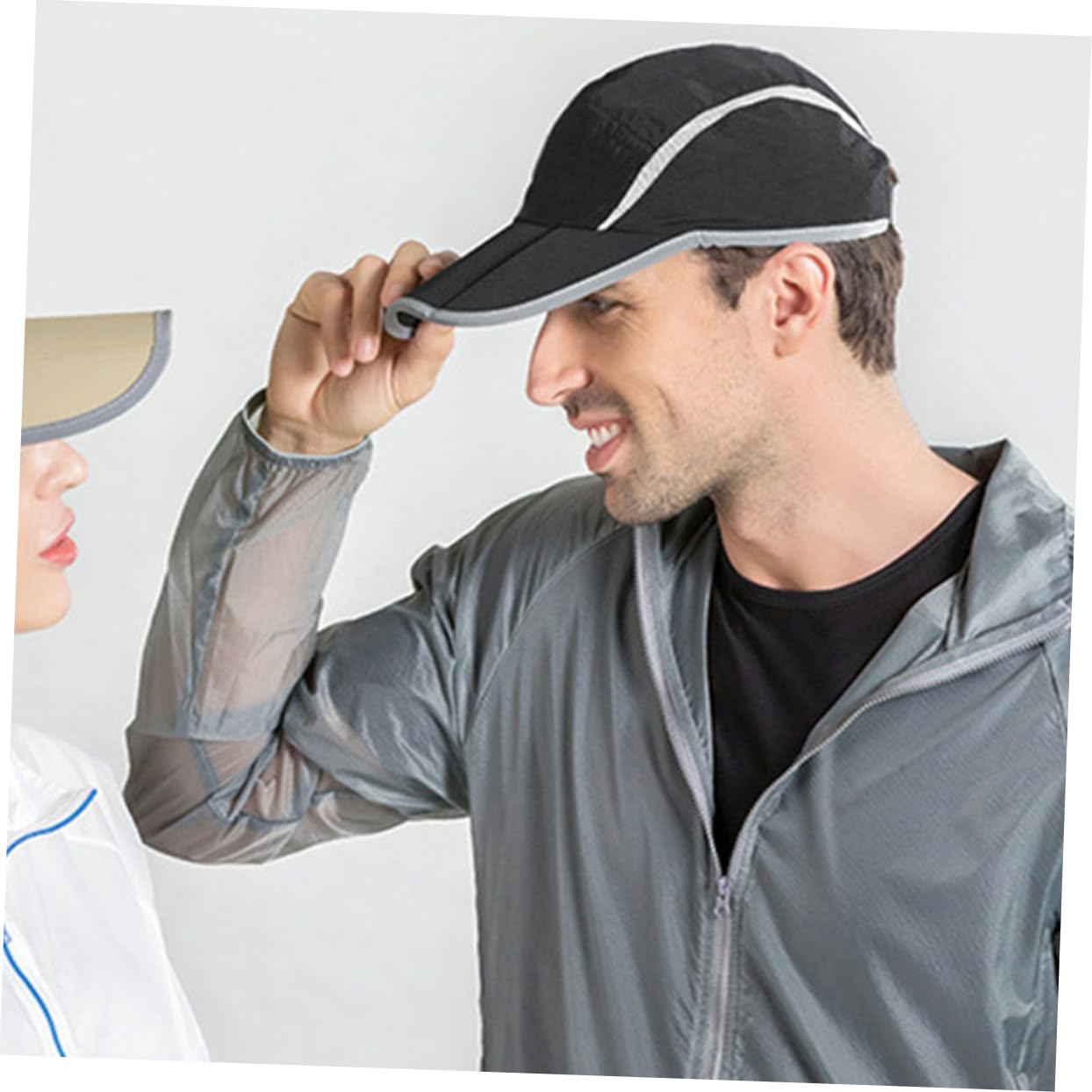 VANZACK Casquette de Baseball Respirante et Réglable pour Chapeau Multifonctionnel UV pour Sport Course et Activités de Plein Air Design