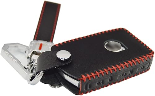 Miniatura 3 de Zorratin Funda protectora de cuero real para llavero sin llave para Volvo XC40 XC60 XC90 S60 S90 V60 V90 2019-2025