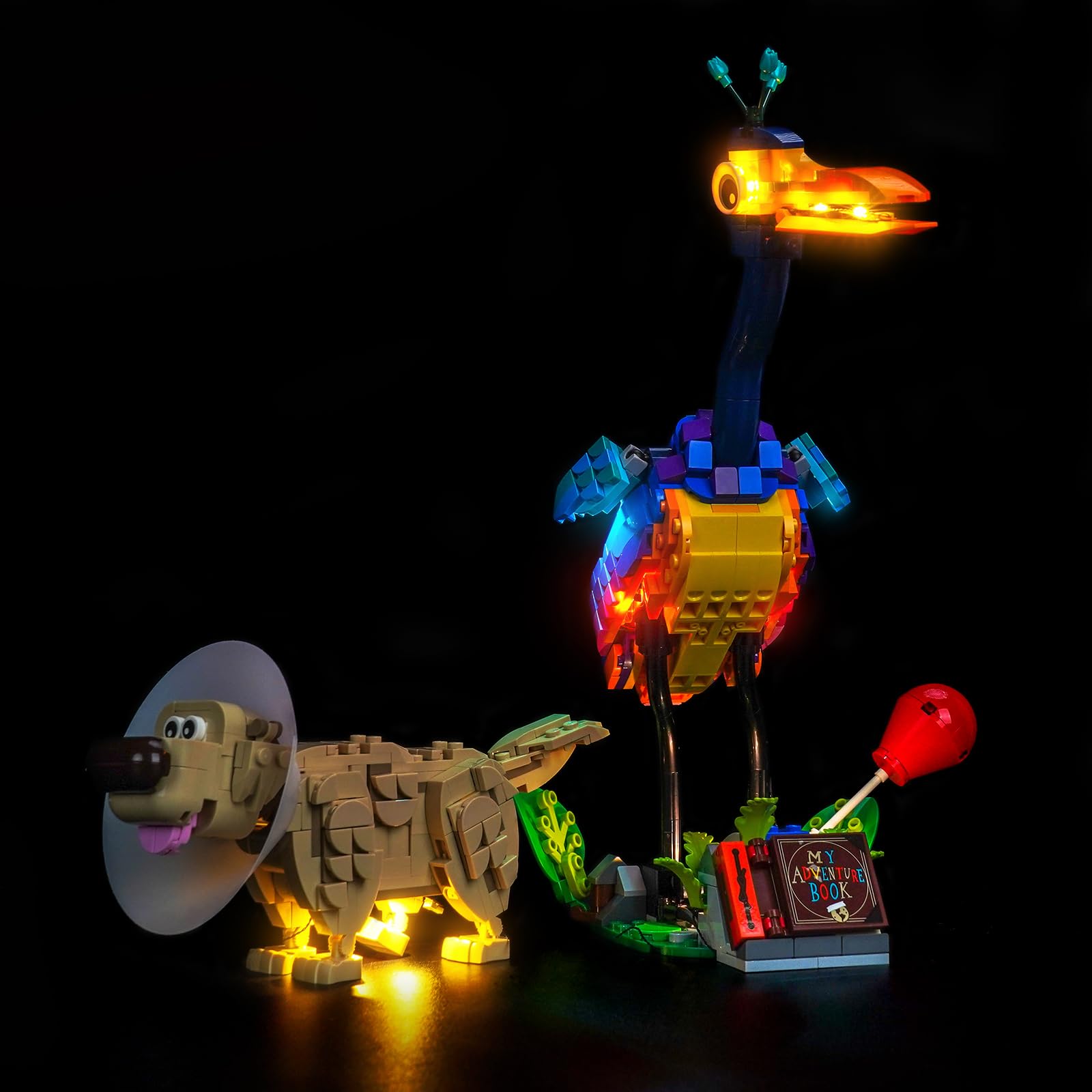 Light Kit Compatible with Lego 43290 Kevin & Dug (No Model), Decoration Lighting Set Compatible with Lego Kevin & Dug Building Blocks Model