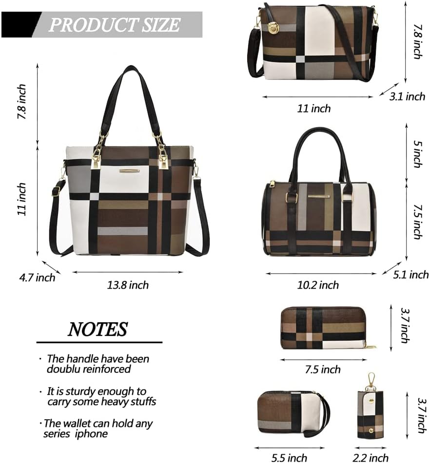 2E-youth Designer Purses and Handbags for Women Satchel Shoulder Bag Tote Top Handle Bag | Designer Purses, Handbags, Designer - Image 5