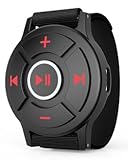 Bluetooth Lighting Media Button, IPX7 Water-Resistant Remote Control for Steering Wheel Car Bike Motorbike Boat Powersports, Remote Selfie Music Headphones Control Button