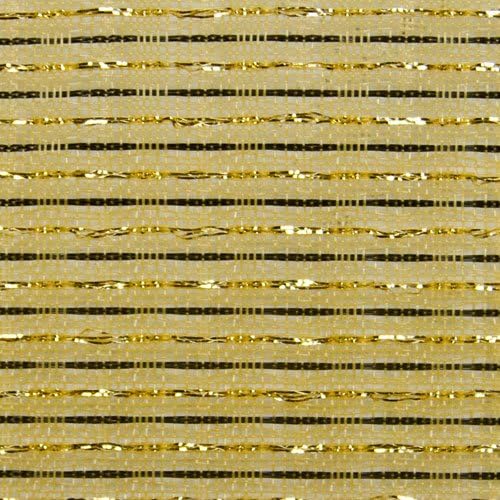 Mojotone American F-Style Wheat with Gold Stripe Grill Cloth 26" Wide