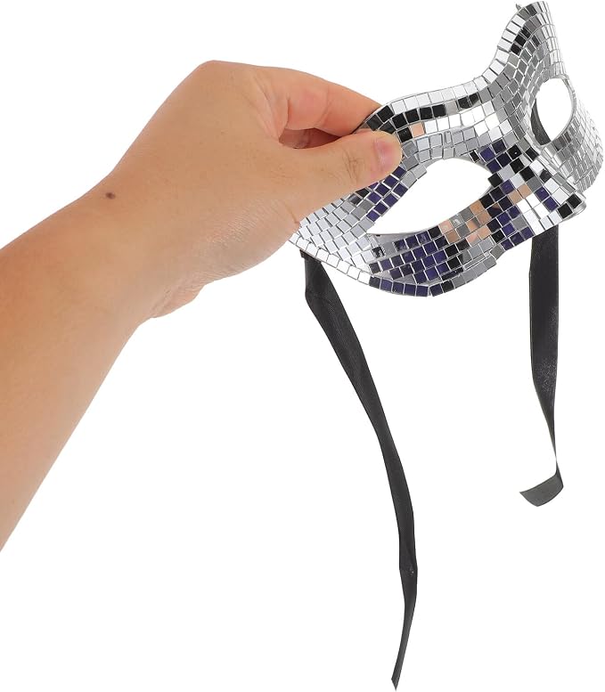 Máscara de Fiesta Disco Ball Abaodam para Mujeres y Hombres miniatura 4
