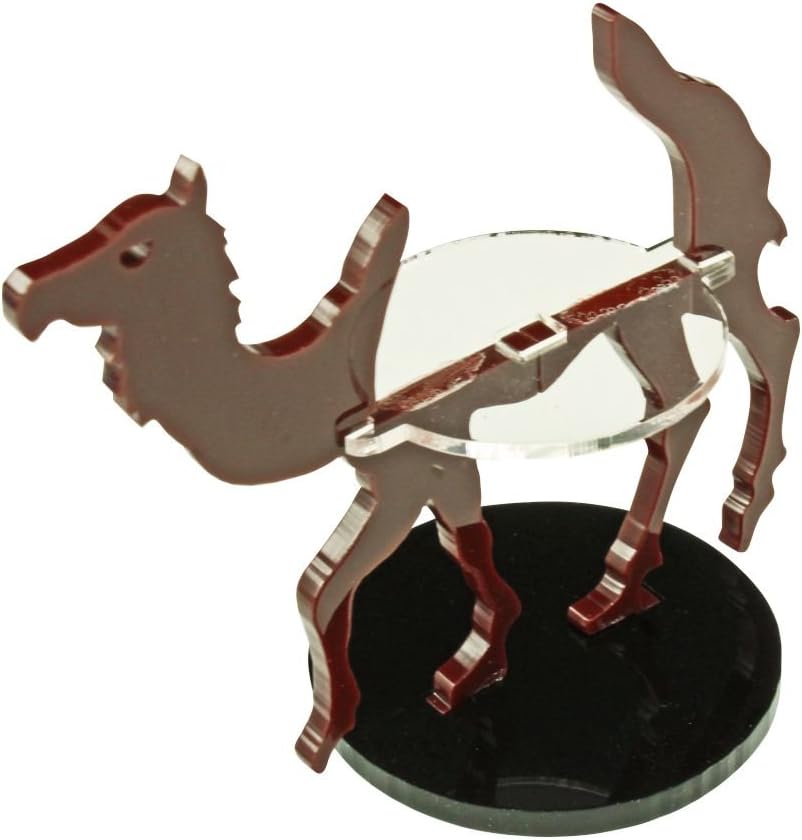 LITKOCamel Character Mount with 40mm Circle Base, Brown
