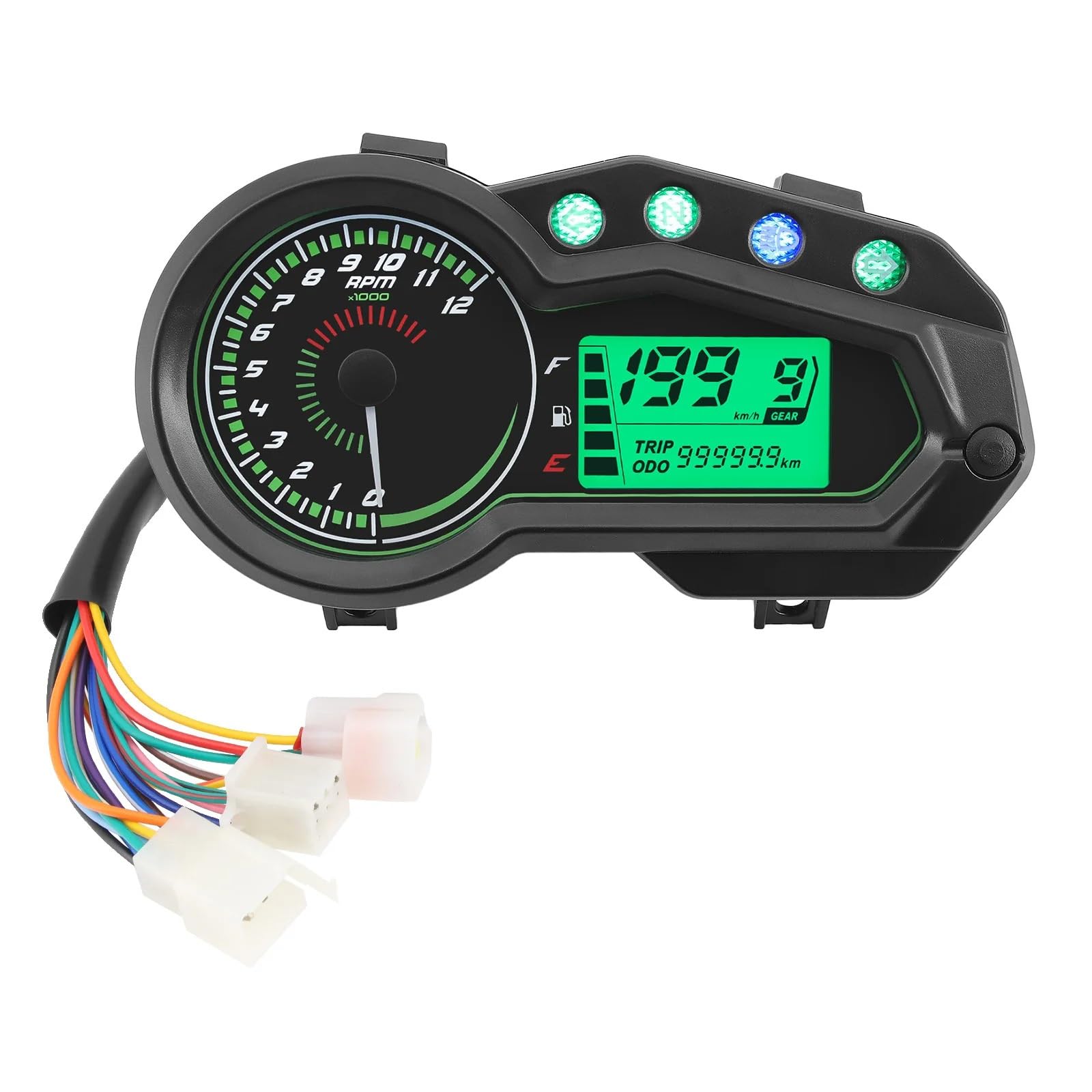 Moto Strumento Contachilometri Accessori Contachilometri Contachilometri Moto 12V per Strumenti Digitali Moto per 150z 150sz 170z 2014-2022