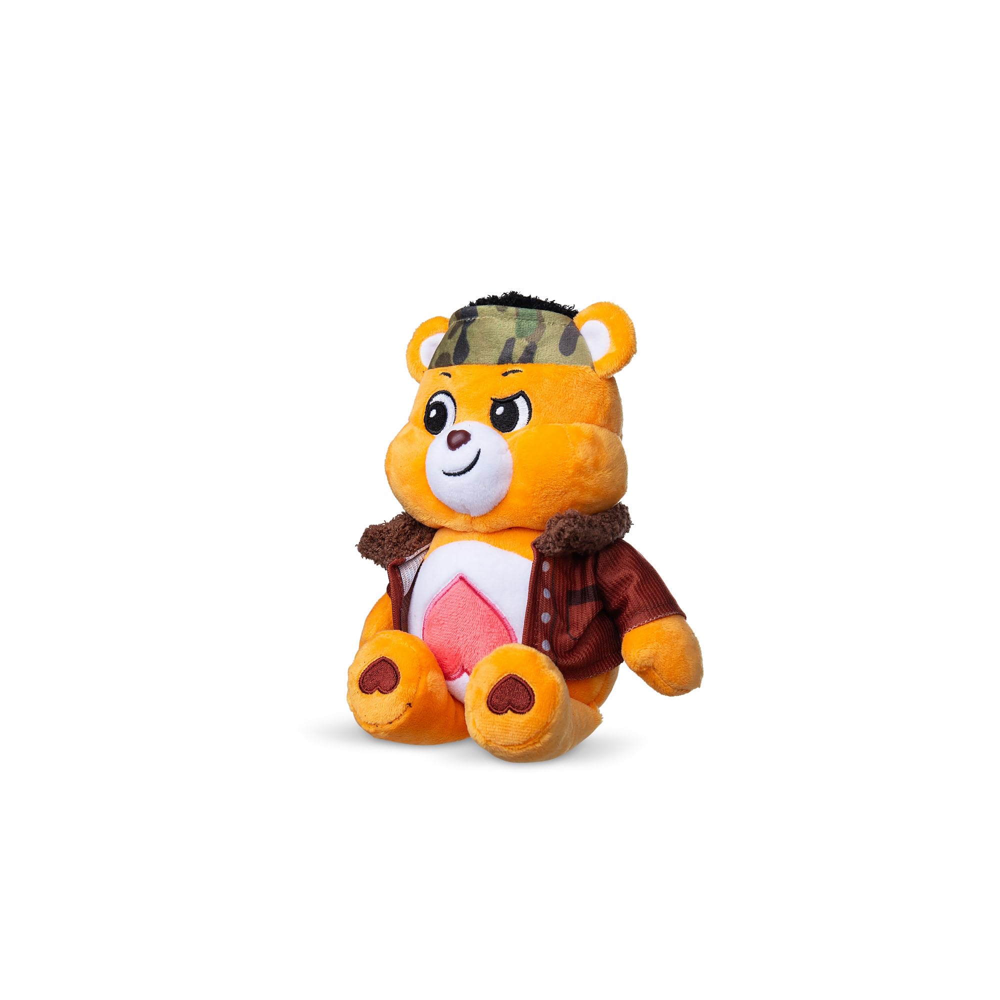Basic Fun Care Bears x Stranger Things Tenderheart Bear come Lucas – Peluche 22 cm – Edizione Limitata – Regalo per Fan di Stranger Things
