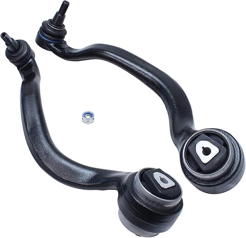 Detroit Axle - Brazos de control delanteros inferiores para BMW X5 2007-2013, 2008-2014 X6, 2 piezas de brazos de control delanteros inferiores y