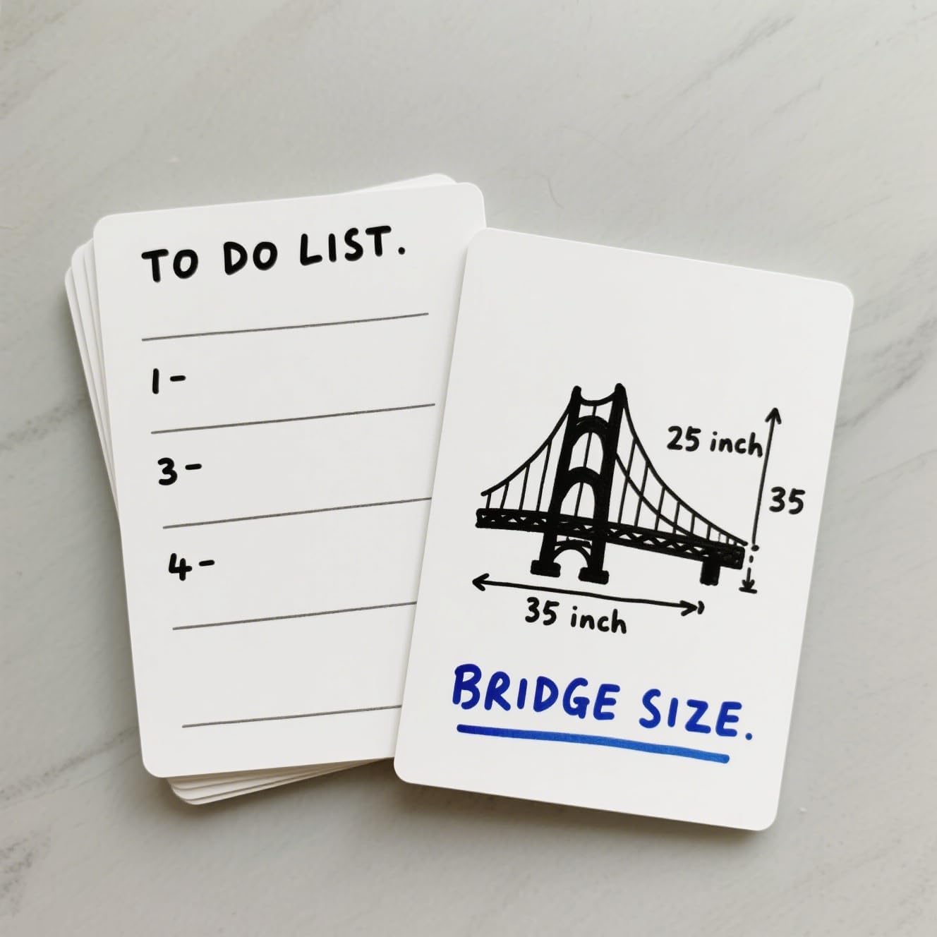 Blank Playing Cards to Write On - 2.5x3.5 Inches Printable Poker Cards & DIY Flash Cards for Custom Decks and Party Fun