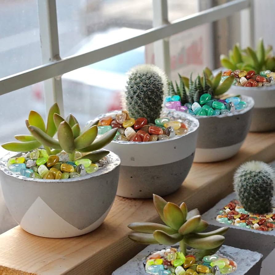 Dream Lifestyle 100g Polished Pebbles - Natural Mixed Color Pebbles,Small Decorative Polished Gravelfor Plant Aquariums,Landscaping,Ponds,Terrariums Vase Fillers,DIY,Home Decor Etc - Walmart Supplies