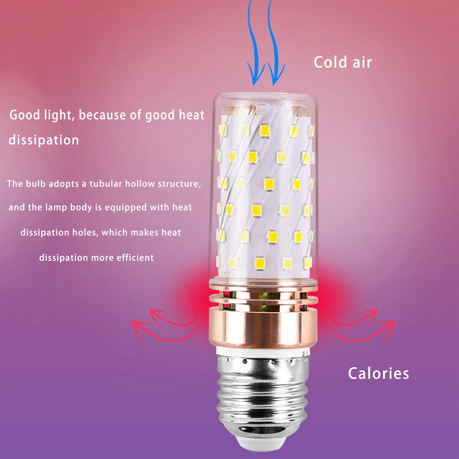 Lampadine a LED E27/e14 Lampadina a mais ad alta luminosità 24 W, equivalente lampada alogena 240 W a 360 gradi; Lampadina mais a risparmio energetico con fascio luminoso a tre colori, confezione 4