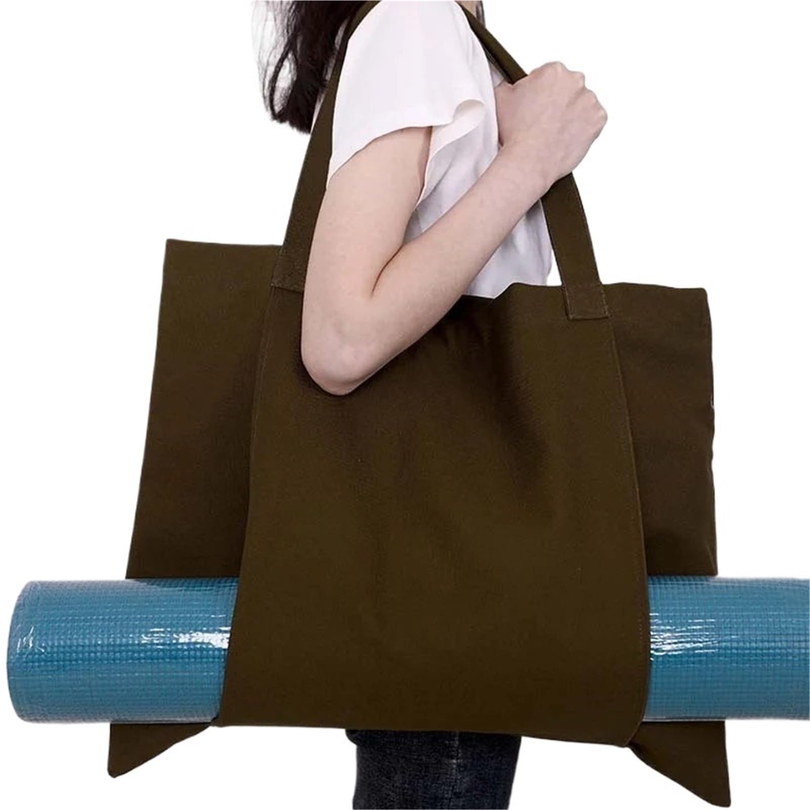 Bolsa para esterillas de Yoga Multifunction Canvas Yoga Bag Gym Mat Big Capacity Backpack