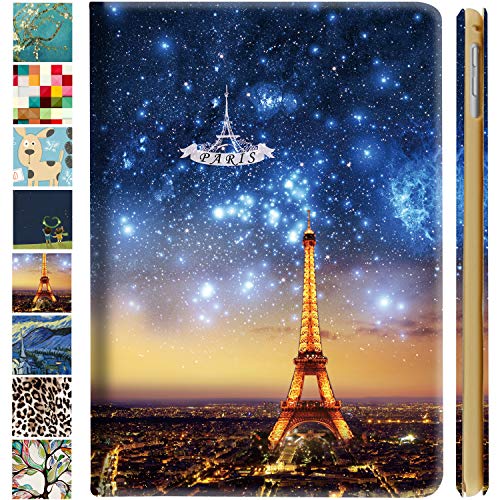 Image of DuraSafe Cases for iPad Pro 11 inch 2nd Gen Folio Case A2228 MY232HN /A MY252HN /A A2068 A2230 MXDC2HN /A MXDE2HN /A MXDD2HN /A MXDF2HN /A A2231 MY332HN /A MY342HN /A MXEW2HN /A MXEY2HN /A - Paris Night
