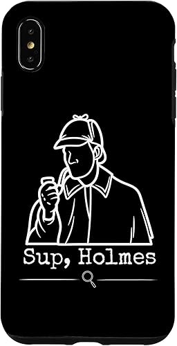 Vista 22 de iPhone 11 Sup, Holmes - Divertida funda de Sherlock Holmes