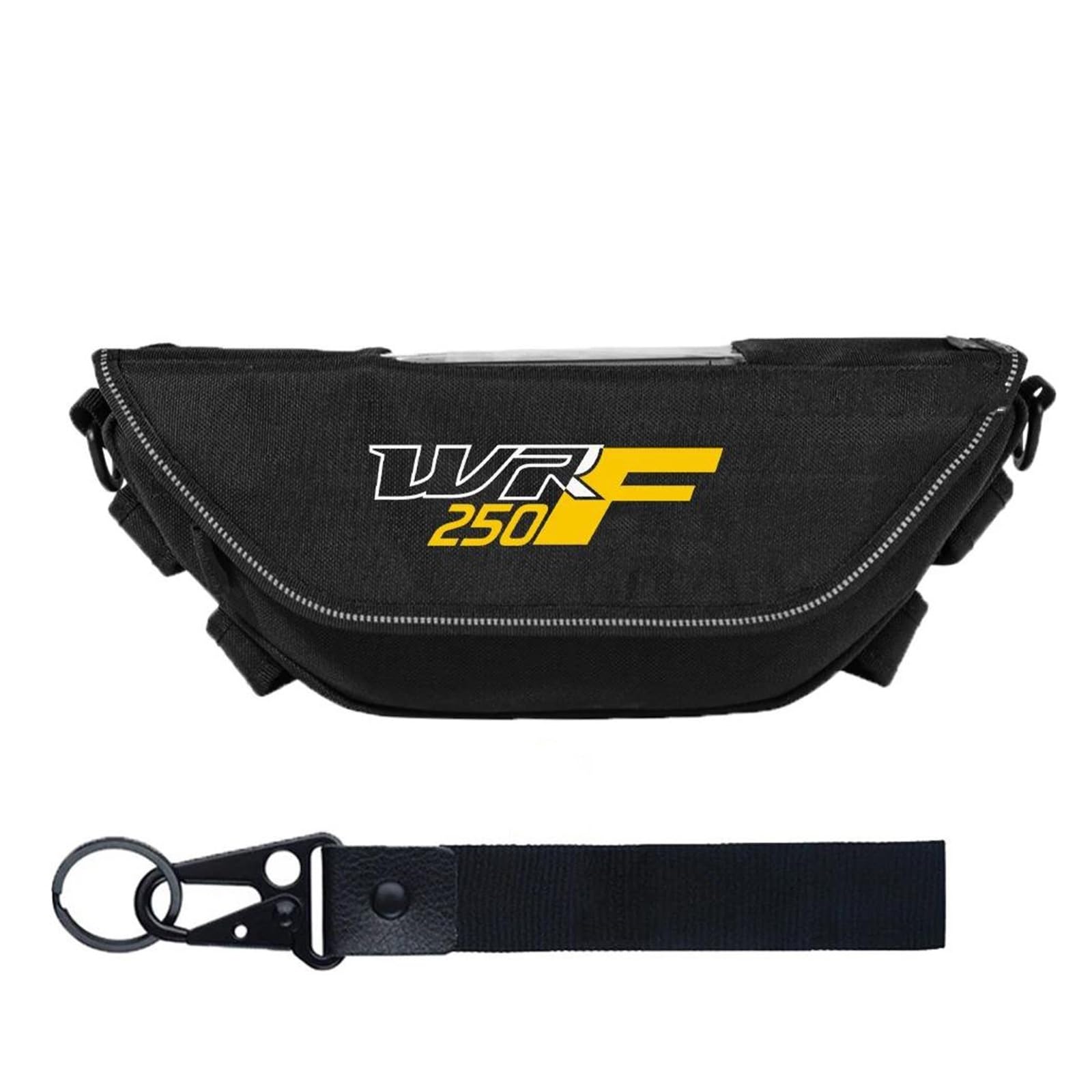 Torba Na Kierownicę Dla YAMAHA WR250F WR 250F WR250 F(Black5-with logo)