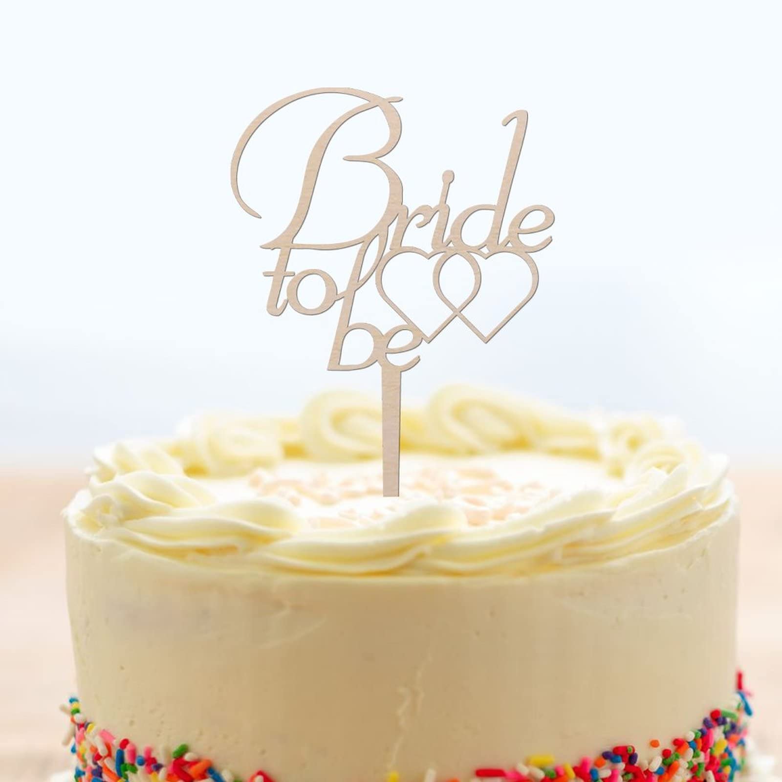 2 Topper Per Torta In Legno 'Mr & Mrs' A Forma Di Cuore, Decorazioni Per Matrimonio, 14x14,6 Cm