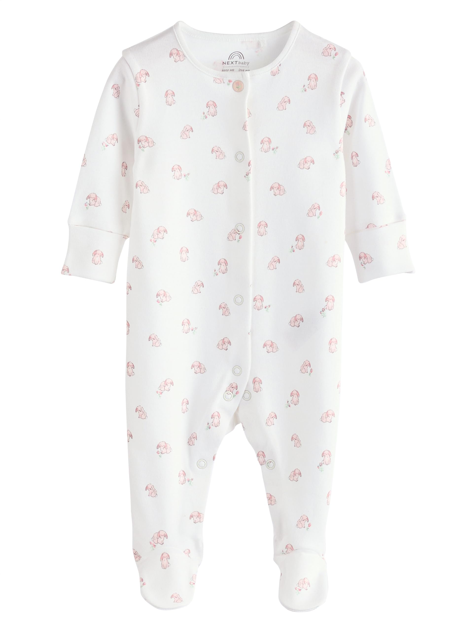 NEXT Bébé Fille Dors-Bien 100% Coton pour bébé, Lot de 4