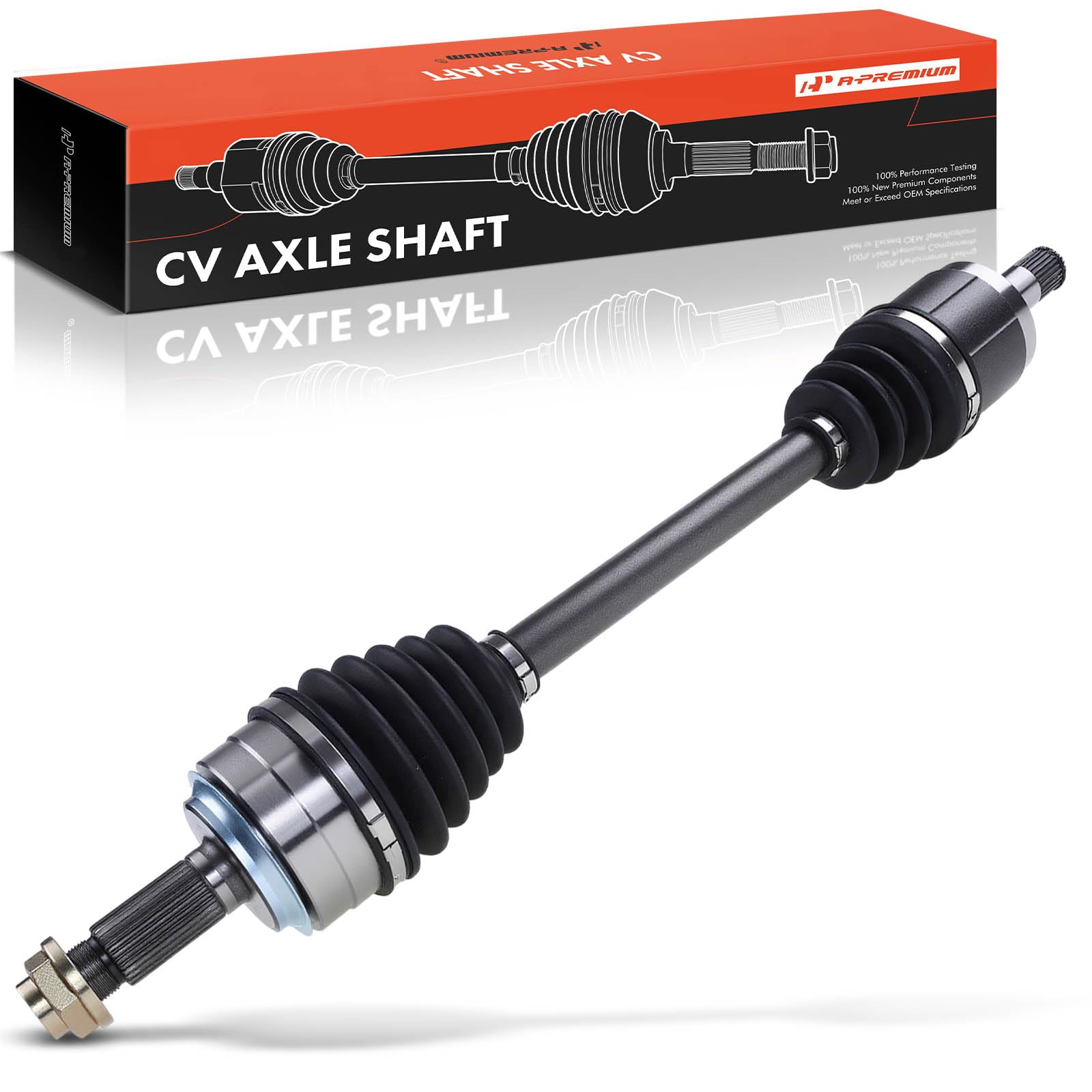 A-Premium CV Axle Shaft Assembly Compatible with Honda Accord 2008-2015, Civic 2014 & Acura TSX 2009-2013, 1.8L 2.0L 2.4L, Front Left Driver Side