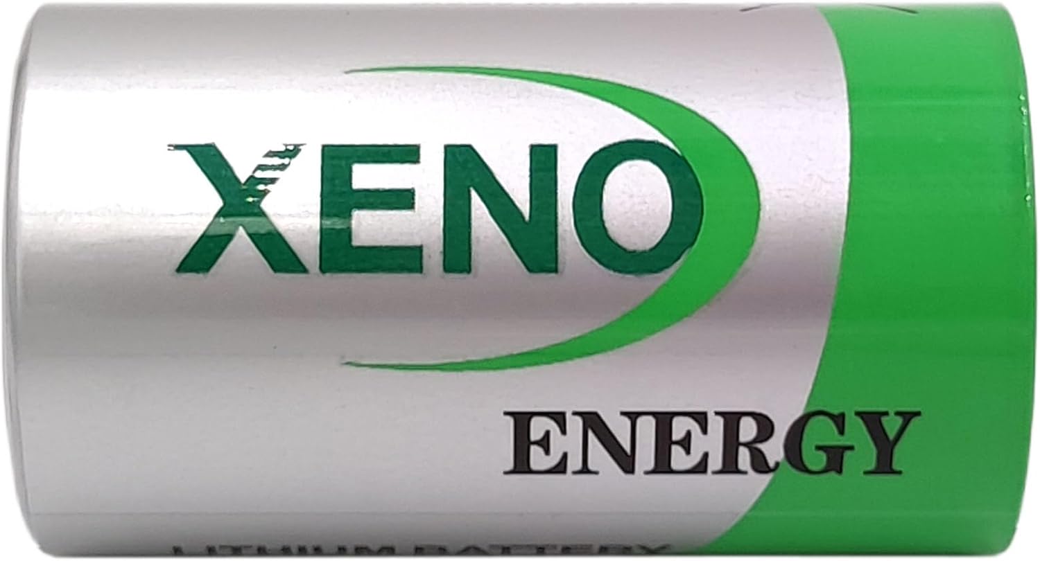 (2 Pack) xl-205f d std 3.6v Lithium Thionyl Chloride Battery for Xeno Energy XL-205F ER32L615 Battery