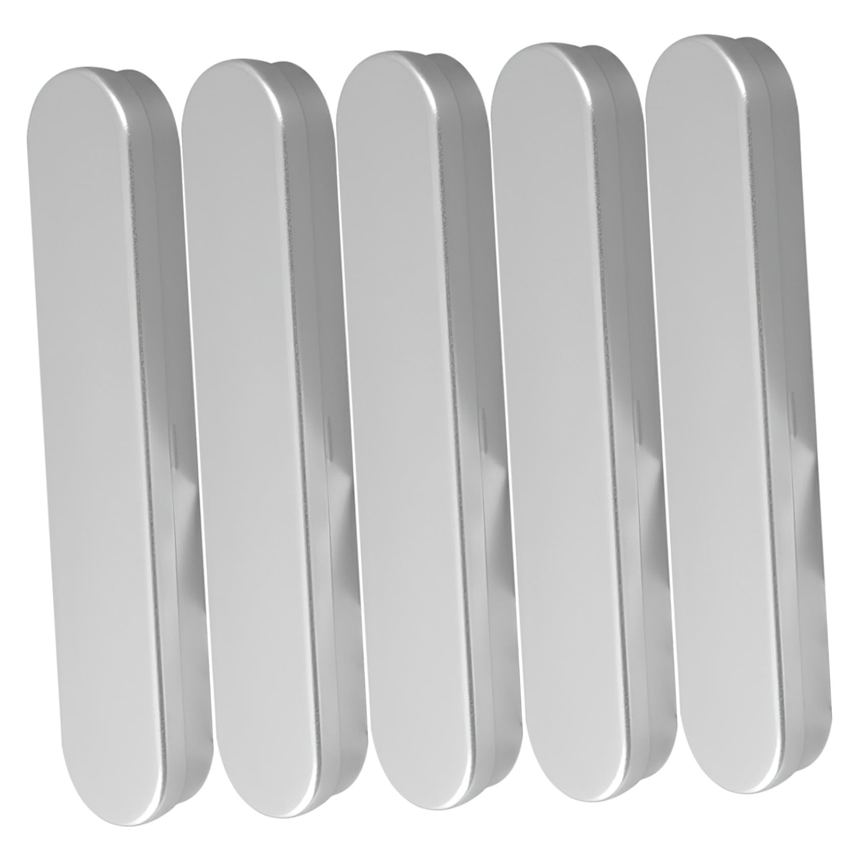 DOITOOL 30 Pezzi Portapenne Metallo Rettangolari Piccole Custodia Regalo Resistente Contenitore per Penne da Ufficio e Scuola Protezione Pratica e Compatta