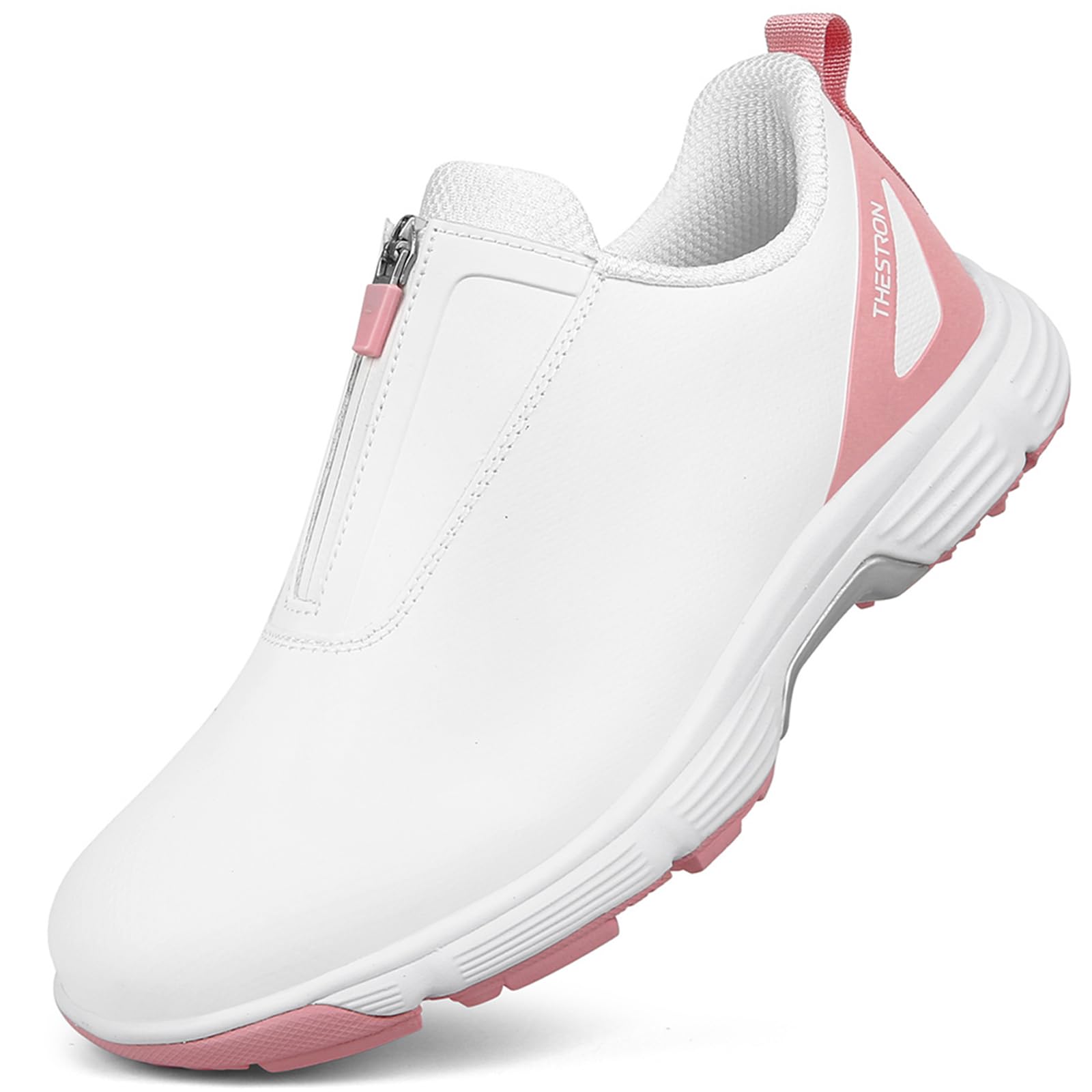 Scarpe da Golf Impermeabili da Donna, Professionali, Senza Punte, Leggere, Antiscivolo, per l'allenamento Sportivo all'aperto