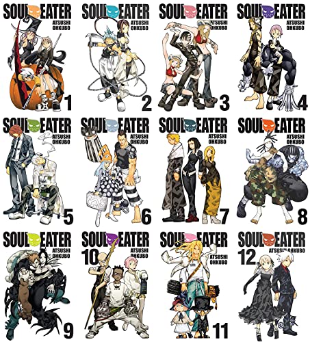 Soul Eater Manga Set Vol. 1-12 by Atsushi Ohkubo