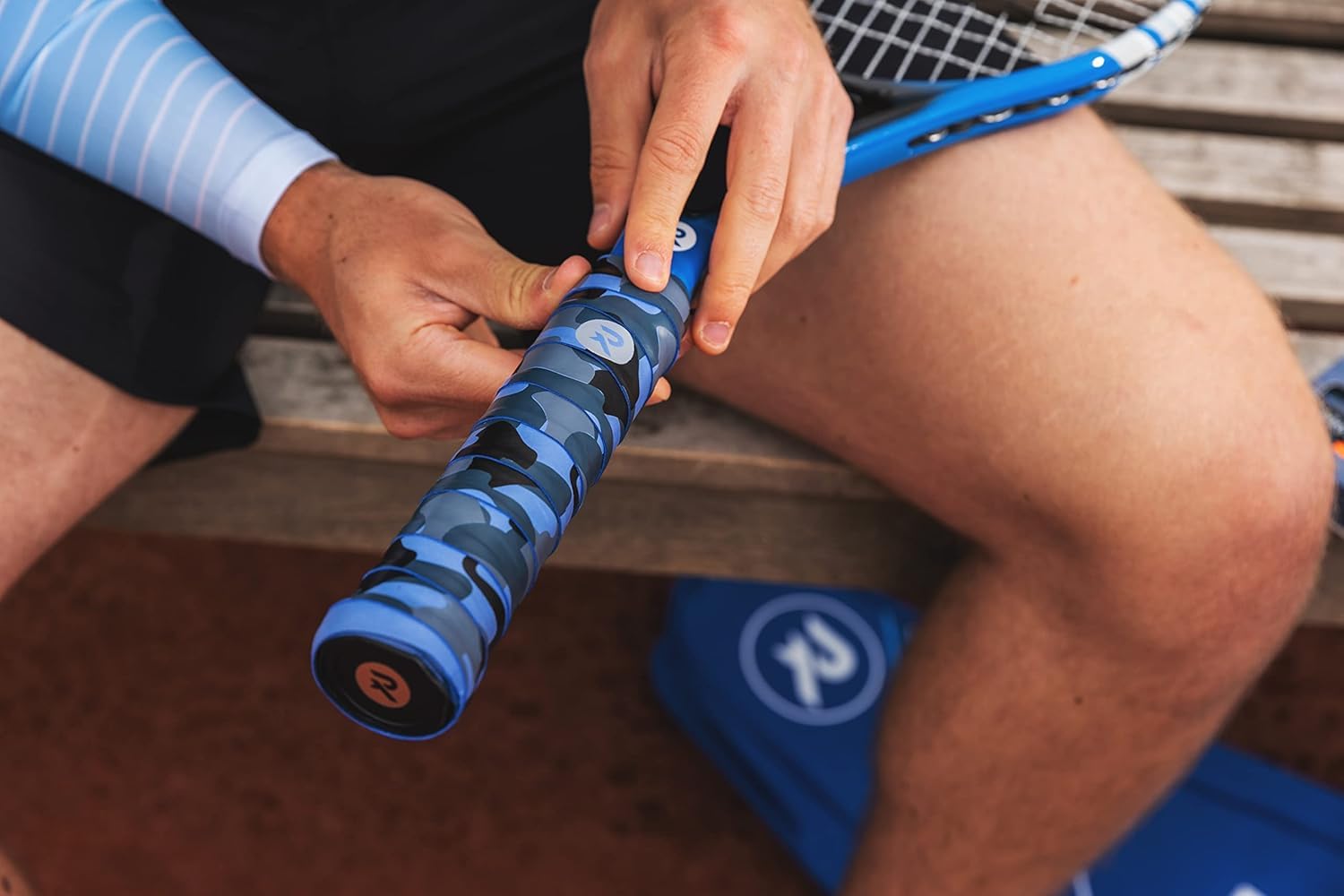 Raquex Evoke Overgrip - Over Grip para Raquetas de Padel, Tenis, bádminton y Squash. Paquete de 3 Grips
