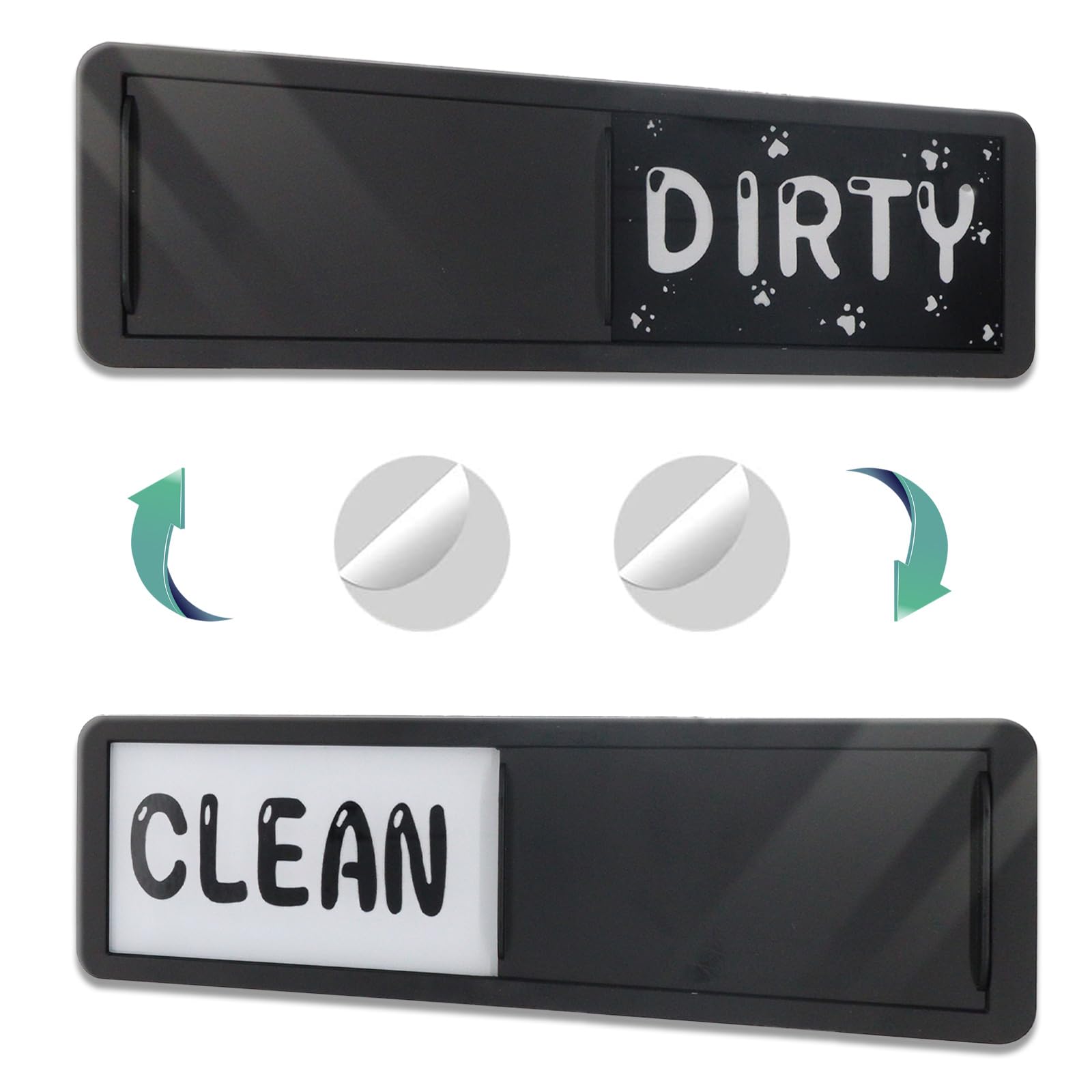 Dishwasher Magnet Sign Moon-Themed - Clean Or Dirty Indicator With ...