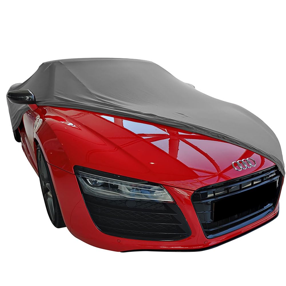 Pokrowiec do samochodu wewnątrz pasuje do Audi R8 COUPE szary GARAGECOVER BESPOKE TAILOR