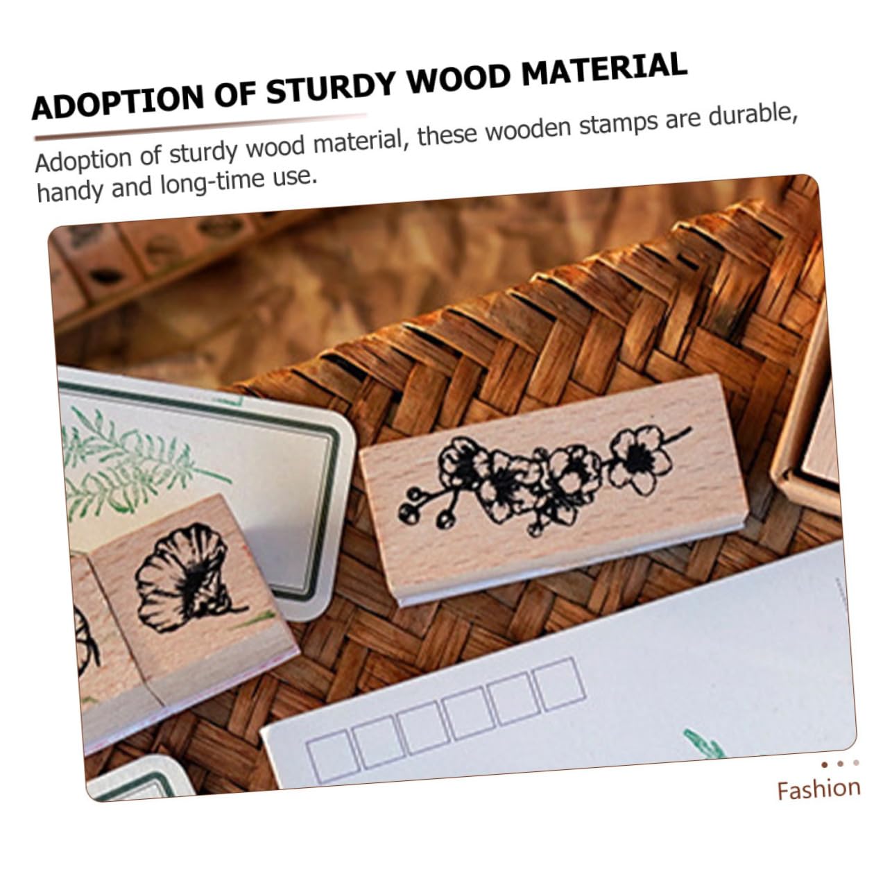 Homoyoyo 5 Ensembles Scrapbooking de Floraux Décoratifs Motifs de Plantes Matériau Robuste pour Bricolage Artisanales
