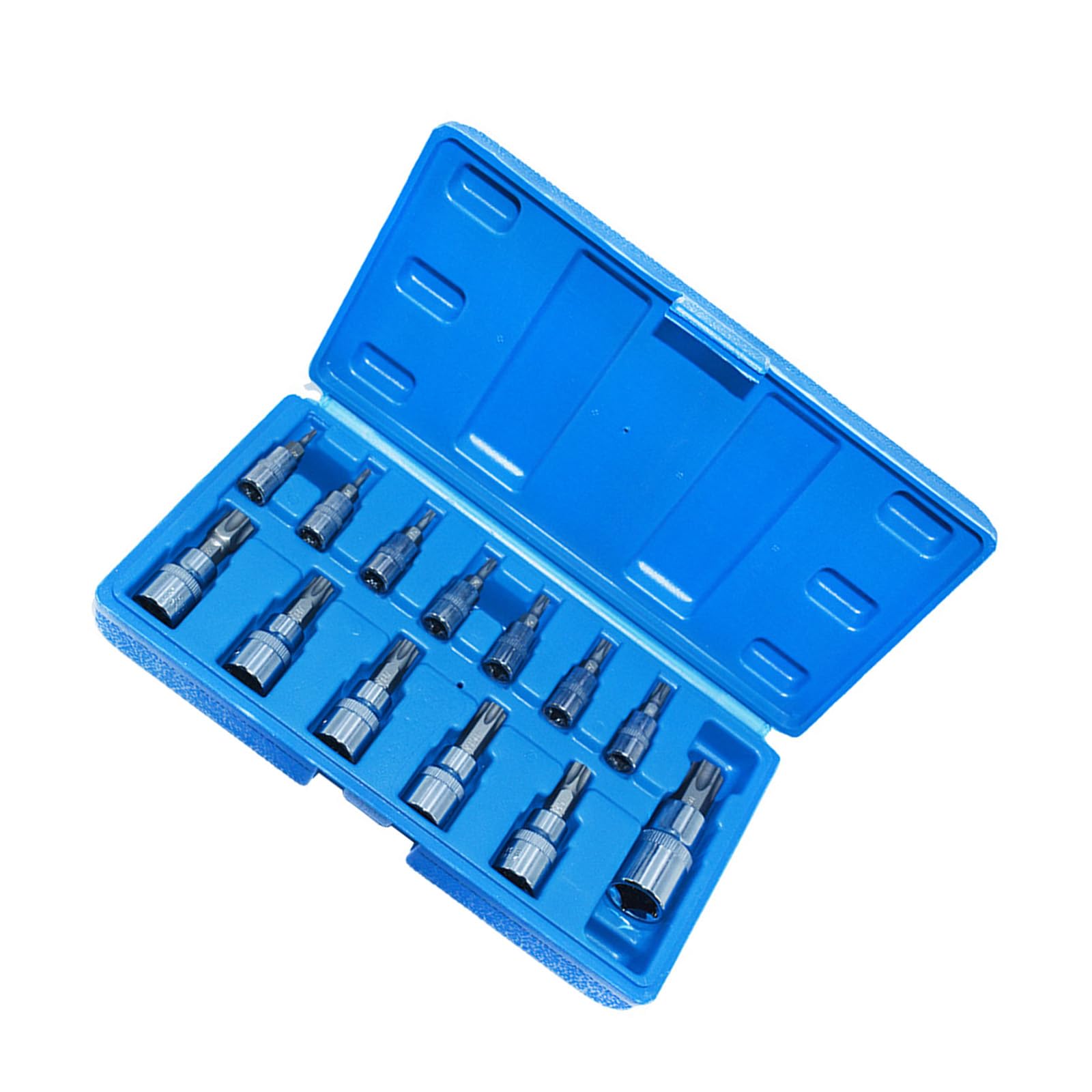 YHAILI 13Piece Hexagonal Socket Bit T8 To Socket Wrench Set For Automotive Repair Mechanical Maintenance High Strength Stee