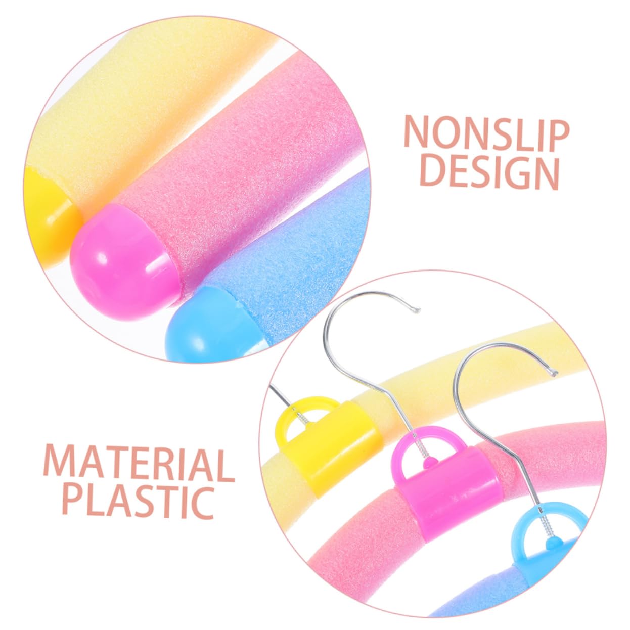 12 Stück Teiliges Bunte Kunststoff Kleiderbügel Biegsam und Robust für Erwachsene und Vielseitig Einsetzbar Kleidungsgeschäften und Kleiderschränken Farbenfrohe Aufbewahrungslösung