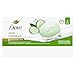 Dove Skin Care Beauty Bar For Softer Skin Cucumber And Green Tea More Moisturizing Than Bar Soap 3.75 oz 6 Bars