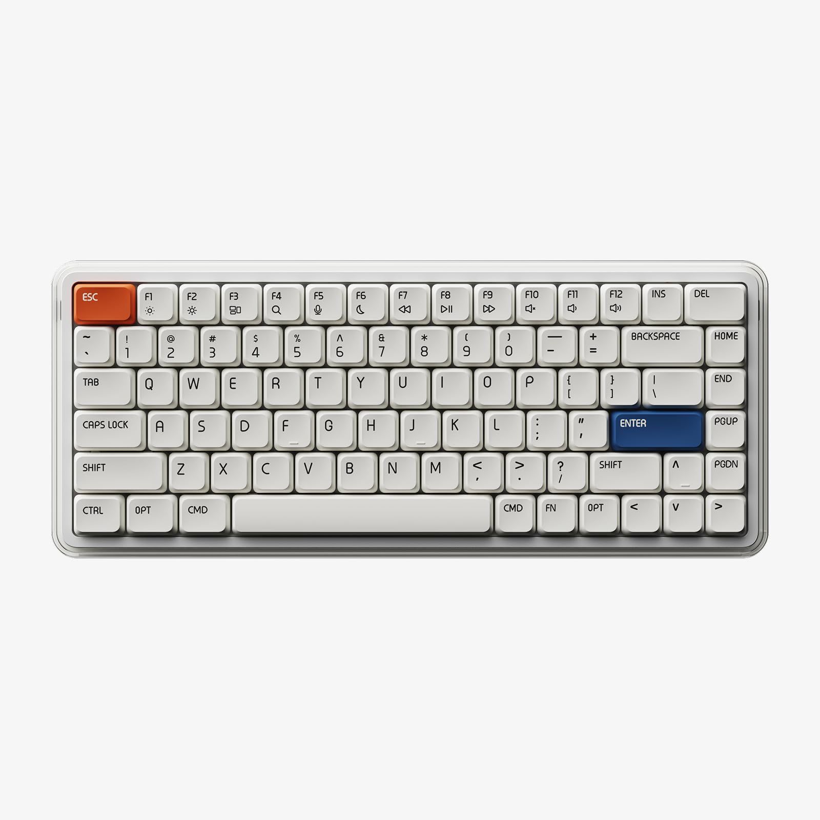 Melgeek O2 キーボード&ダストカバー Amazon.com: MelGeek O2 75% Wireless Mechanical Low Profile