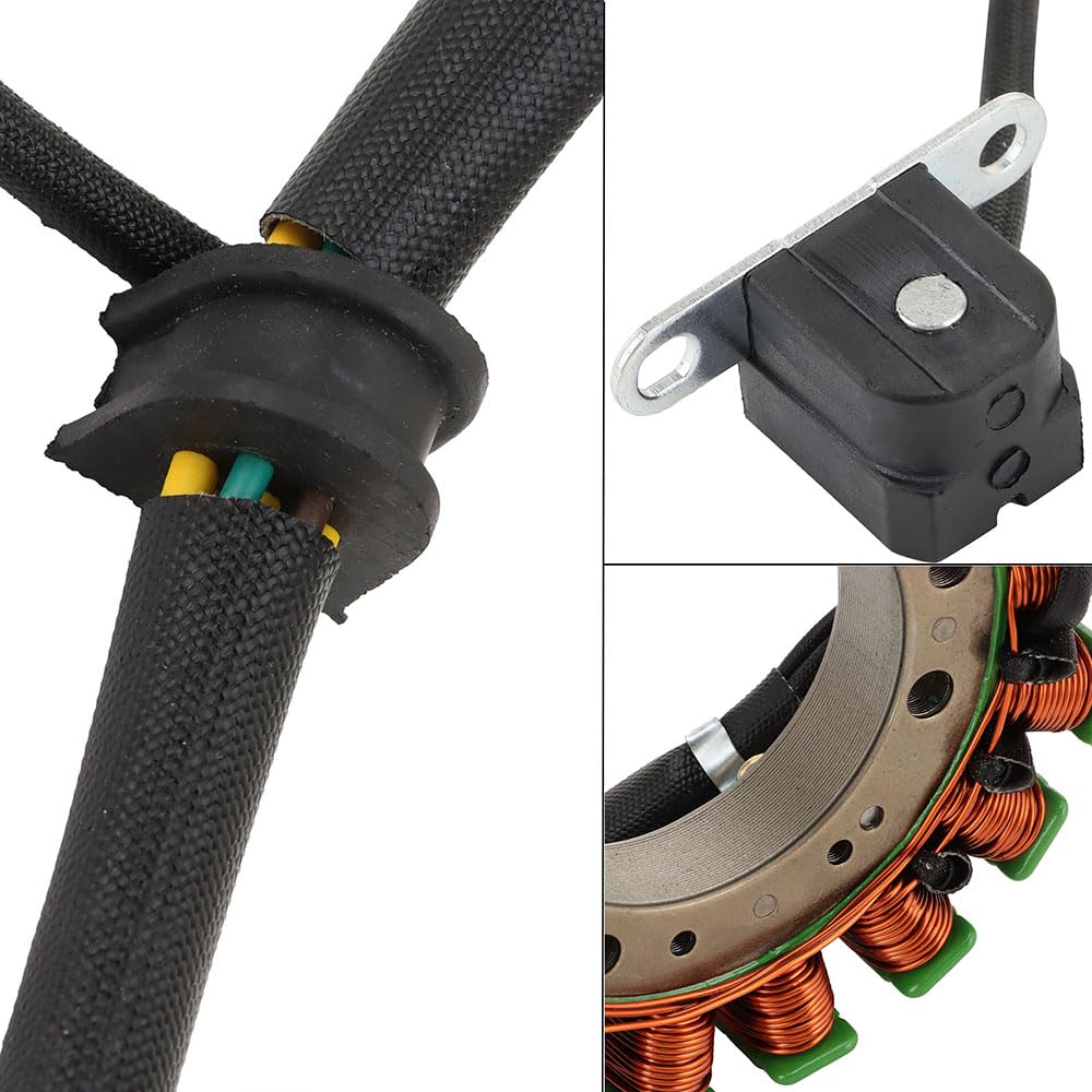1 Pcs Cewka Stojana Generatora Motocykla 16 Zwojów 7 Przewodów do YFM350 do Bigbear Moto-4 do Warrior State1995-2001 4G8-85510-00 3HN-85550-10