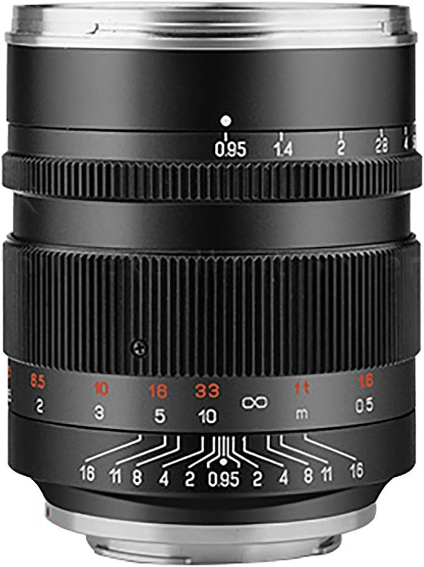 Mitakon Zhongyi Speedmaster 50mm f/0.95 III Full Frame Lens for Sony E Mount - Black Color