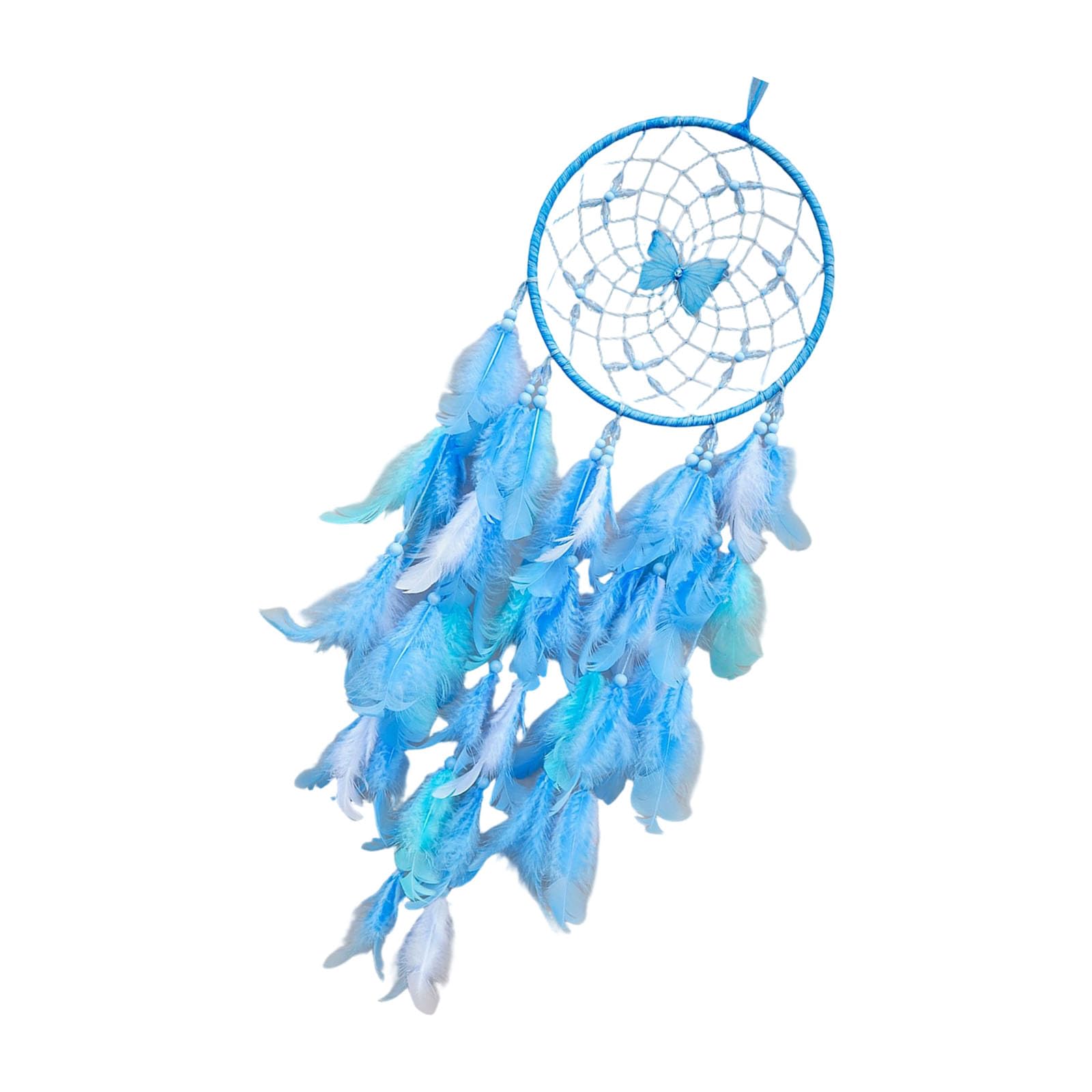 NMFLAB Dream Catcher Feathered Dreamcatchers Hanging Craft Ornament Home Wall Decorations for Bedroom Living Room Dream Catcher