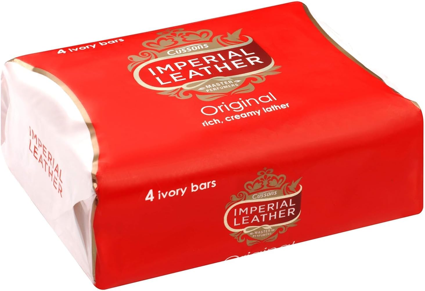 Cussons Imperial Leather Original Bar Soap - 4 Pack