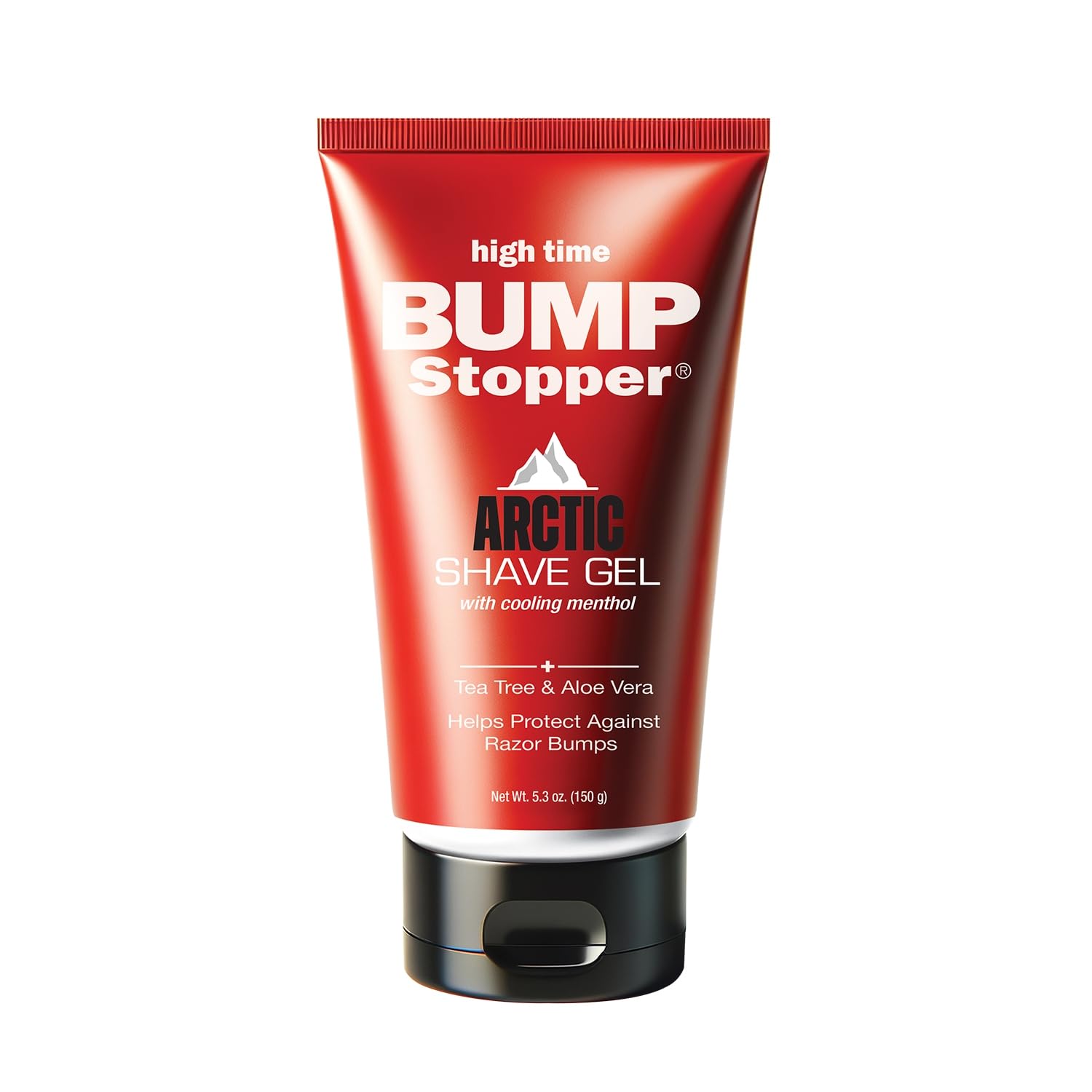 High Time Bump Stopper Shave Gel W/Aloe& Tea Tree Oil 5.3oz (2 Pack)