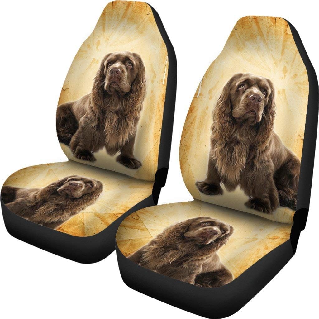 Sussex Spaniel Patterns Print Car Seat Covers
