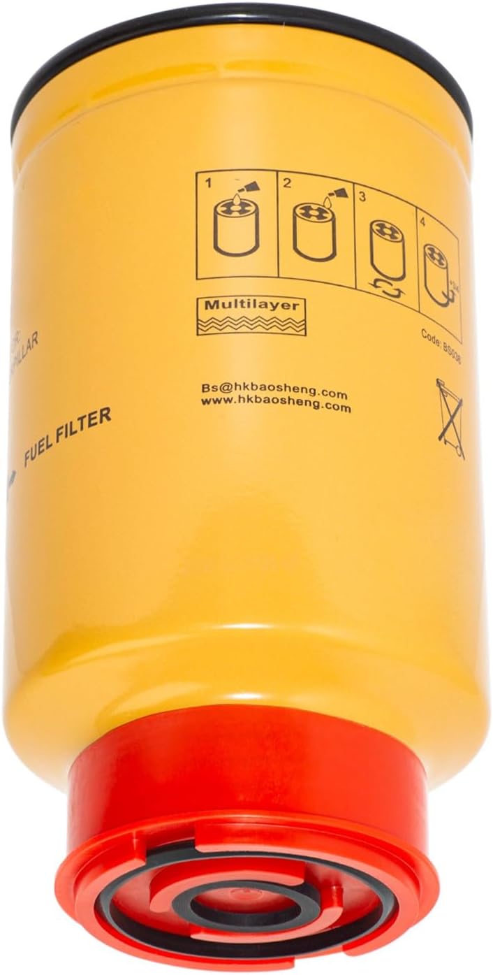 Fuel Water Separator Filter 326-1644 1R-0770 Replacement for Cater-pill-ar Cat 320C 320D 323D 325D 329D 330D 336D 3261644 202-9871